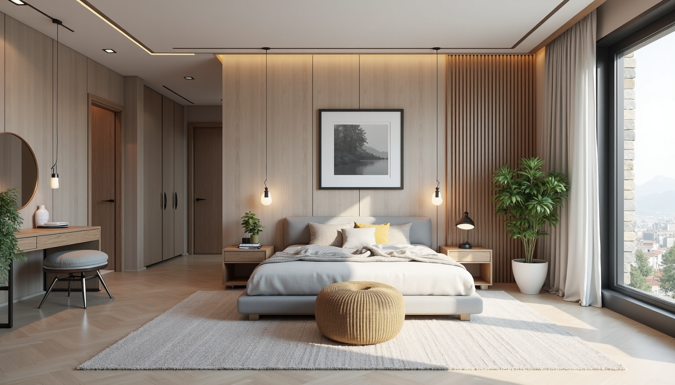 O încăpere modernă, elegantă, ce ilustrează arhitectura de design interior impecabilă.